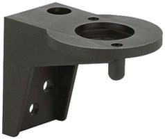 Équerre WERMA, pour colonne de signalisation, pour montage mural, noir