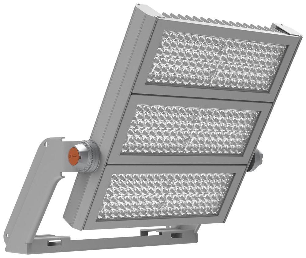 LED-Strahler FLOODLIGHT MAX SYM WAL 900W 757 120000lm 60° IP66 grau