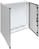 Armadio murale Hager univers con porta piena CP II IP55 1250×1050×275mm RAL 7035