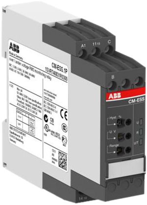 Relais de surveillance tension ABB monophasé 24…240VAC/DC 1C
