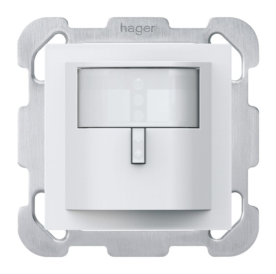 Rilevatore di movimento INC Hager kallysto B KNX bianco