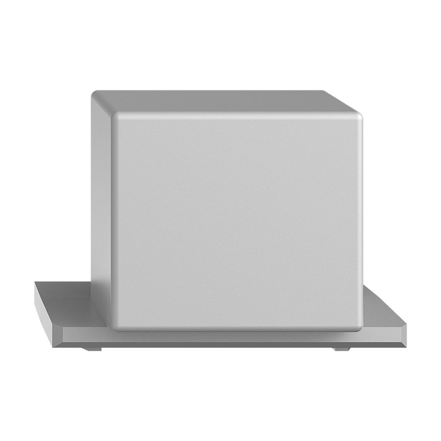 Cache de fermeture FH freenet gris clair