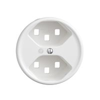 Frontscheibe STANDARDdue 2×T23 m.Frontlinse, weiss