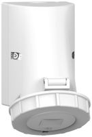 AP-Wandsteckdose Bals CEE Q-C TE 16A 5P >50V 1h IP67 Ni 90×170mm