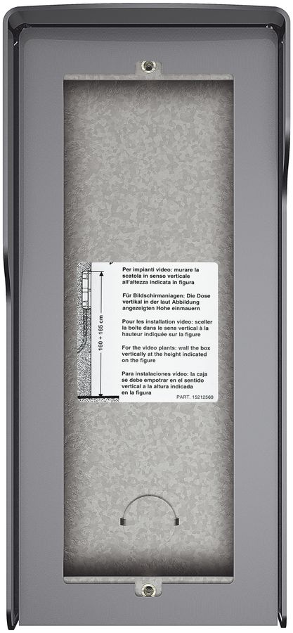 AP-Gehäuse Sfera 3 Module graphitgrau