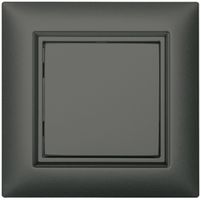 AP-RF-Taster ALADIN EnOcean EDIZIOdue, 1-fach, dunkelgrau