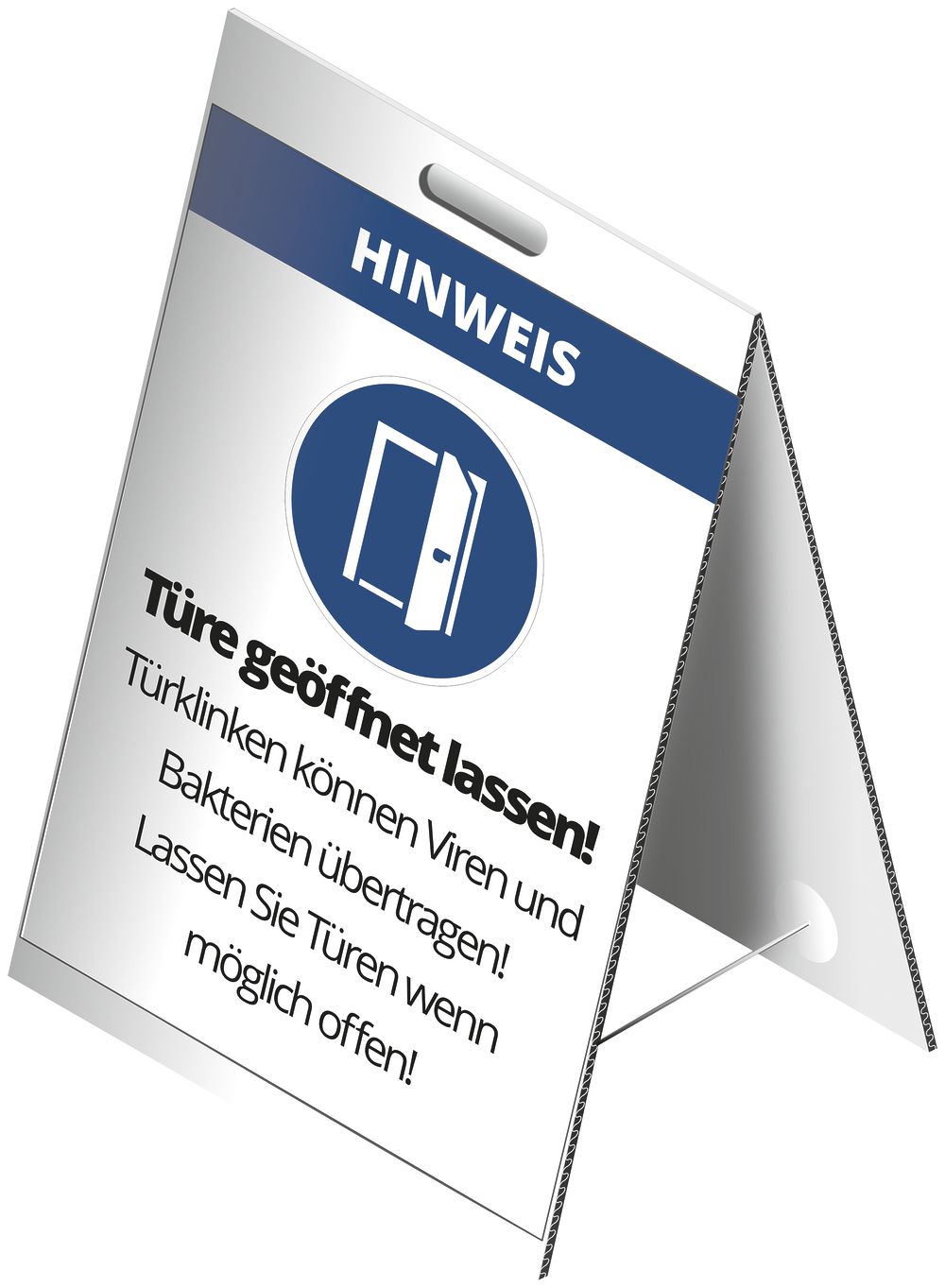 Panneau CIMCO "Türe geöffnet lassen" 300×500mm