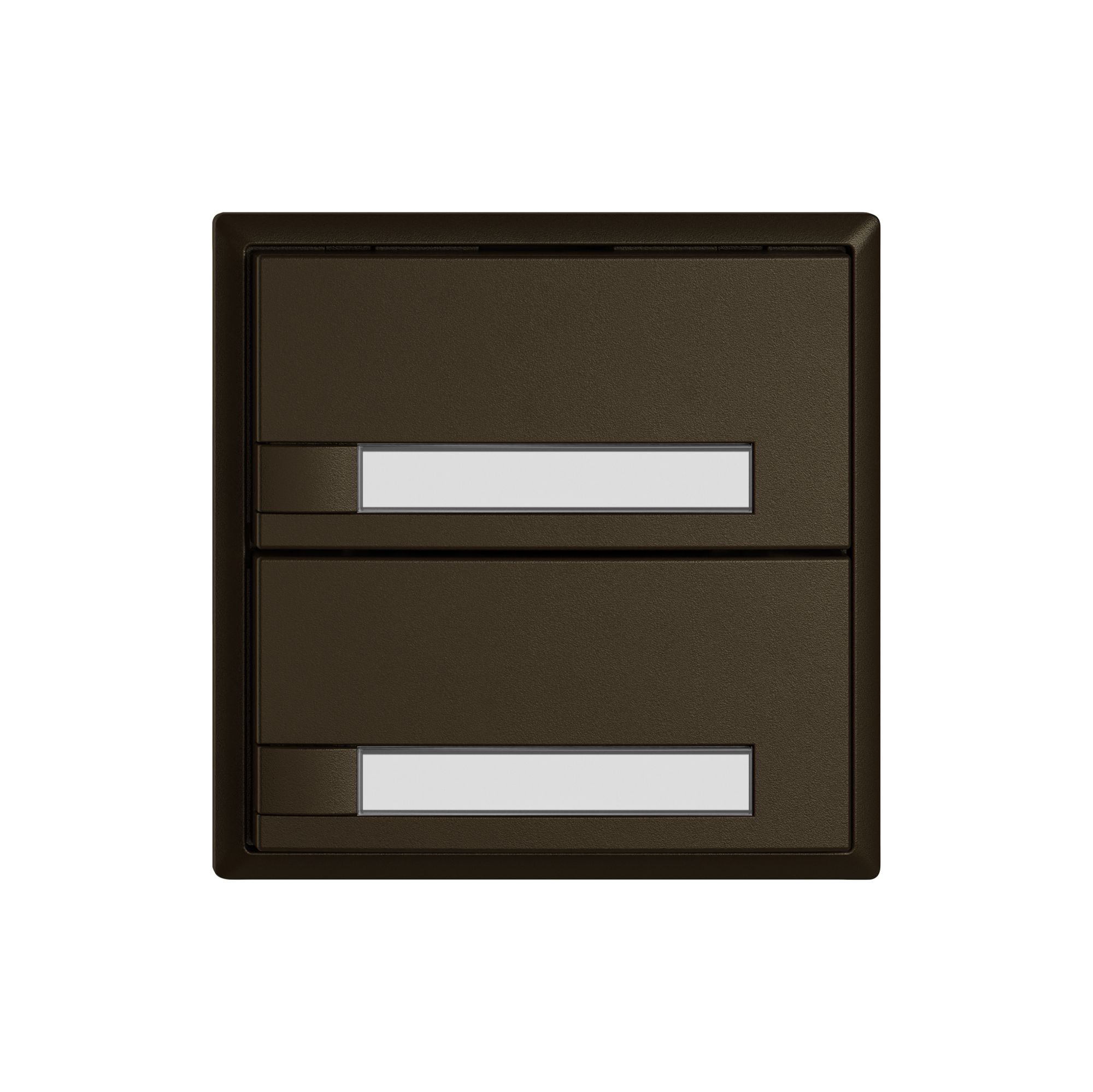 Pulsante universale EDIZIO.liv UNI SNAPFIX® s.LED 2× com.1T targ.ma