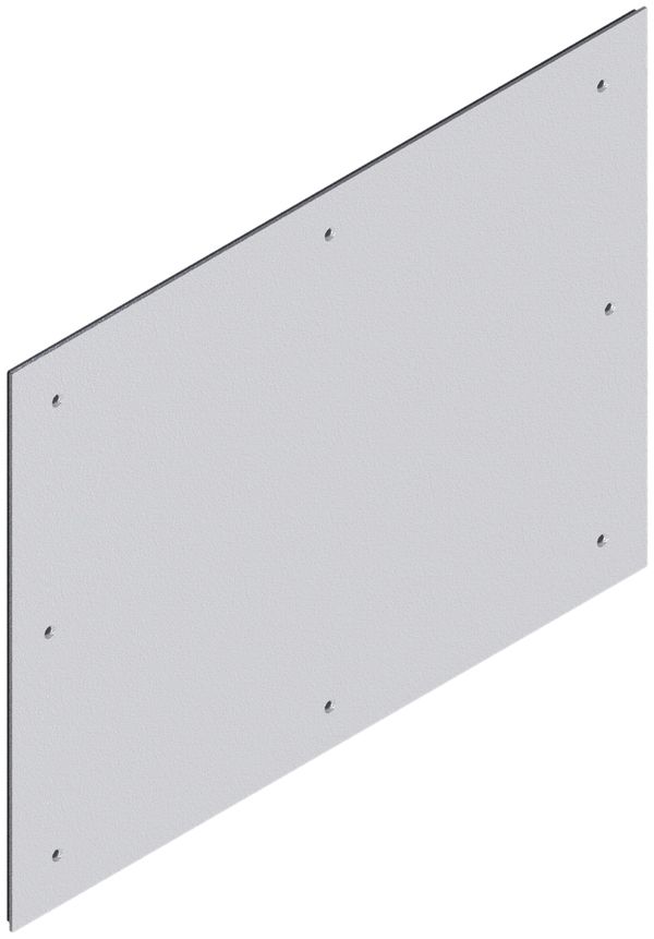 Couvercle étanche Quox 413×305mm aluminium blanc laqué IP54