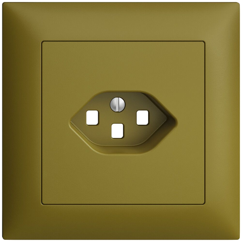 Kit frontale INC EDIZIOdue olive 88×88mm 1×T23