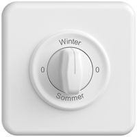 UP-Montageset STANDARDdue SNAPFIX® f.Drehschalter m.Griff 0-Winter-0-Sommer ws