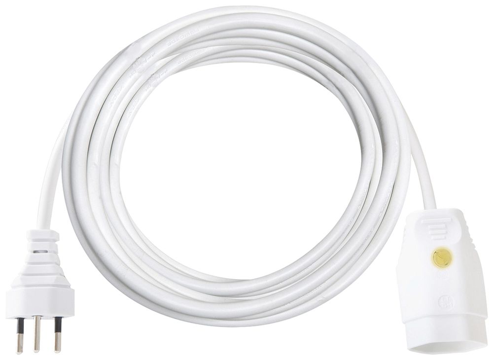 Cavo di prolunga Brennenstuhl PVC 10A 230V 3×1.5mm² T12/T13 c.luce 10m bi