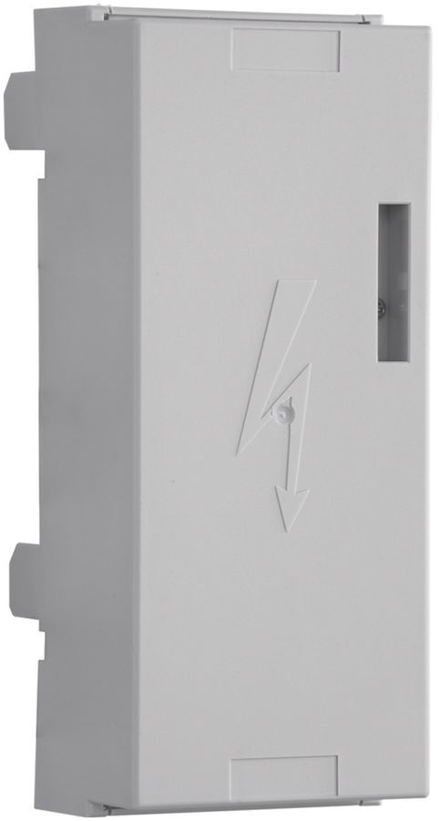 Abdeckhaube Hager 84mm für Schienendicke 5 und 10mm