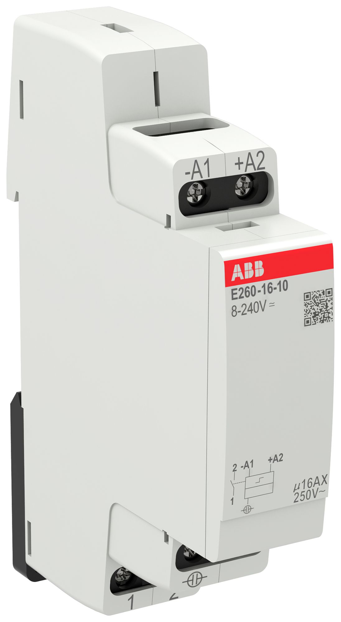 Schrittschalter ABB E260-16-10 1TE 8…240VUC/16A 4000W 1S