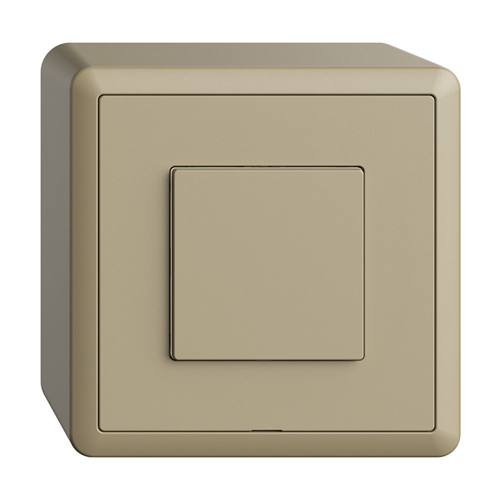 Interruttore AP 1K/1T Edue Wiser sand