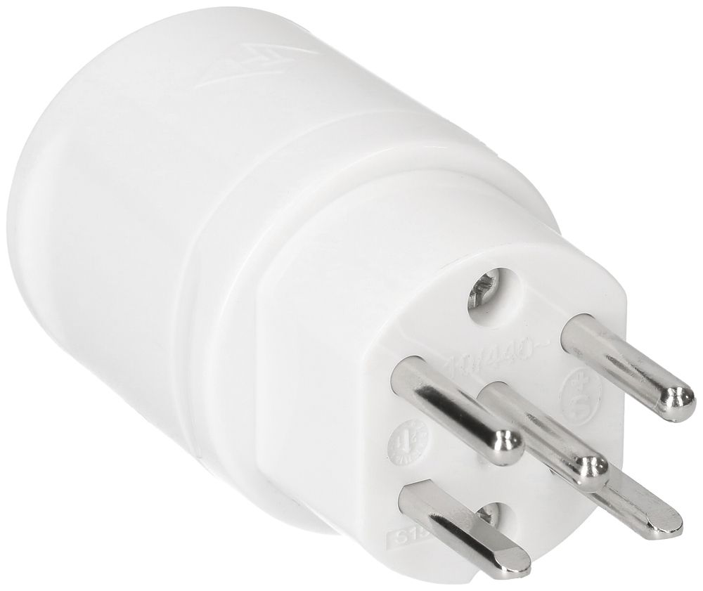 Fiche MH TH T15 3L+N+PE 10A 400/250V horizontale pour câble Ø8…12.5mm bc