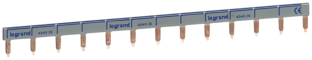 Barre collectrice Legrand HX3 1PN 13 modules 63A