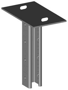 Support simple Niedax antichoc 4