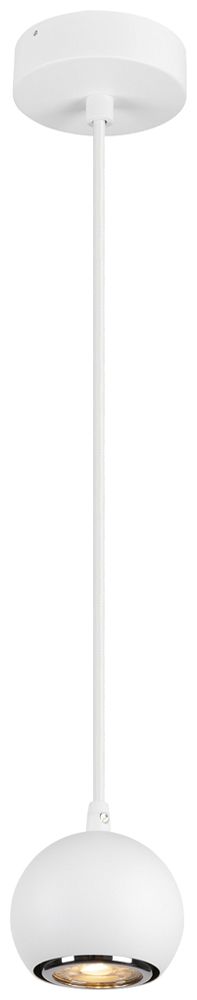 Pendelleuchte SLV LIGHT EYE 90 GU10 1×6W DIM Ø89mm weiss