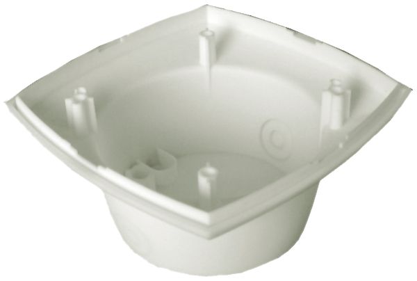 Cadre AP pour compact blanc Theben