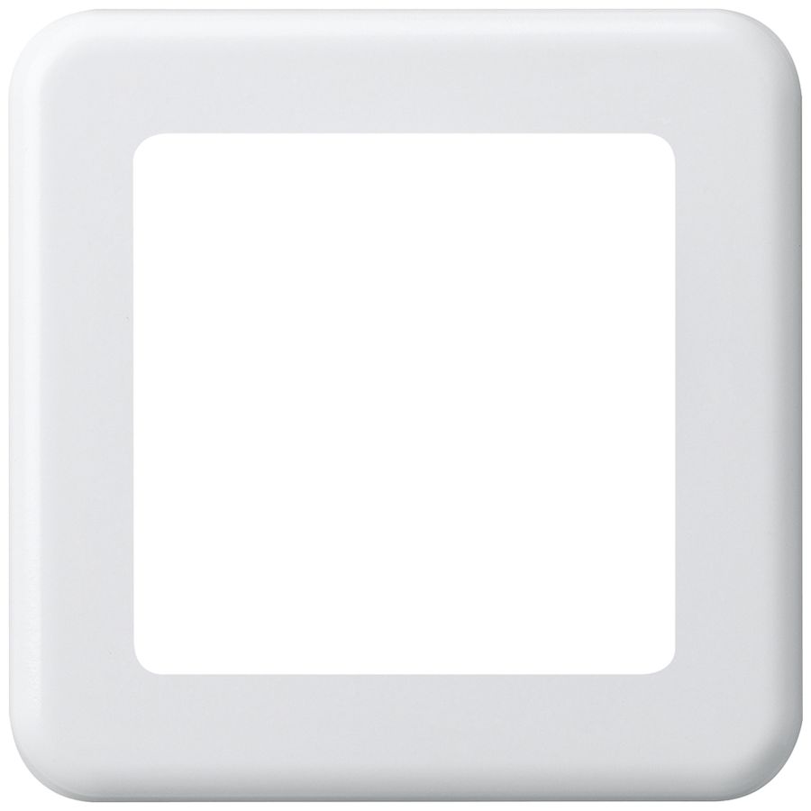 UP-Abdeckplatte 1×1 Hager basico 1×systo weiss