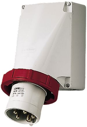 Fiche d'appareils CEE Mennekes 63A 3LNPE rouge