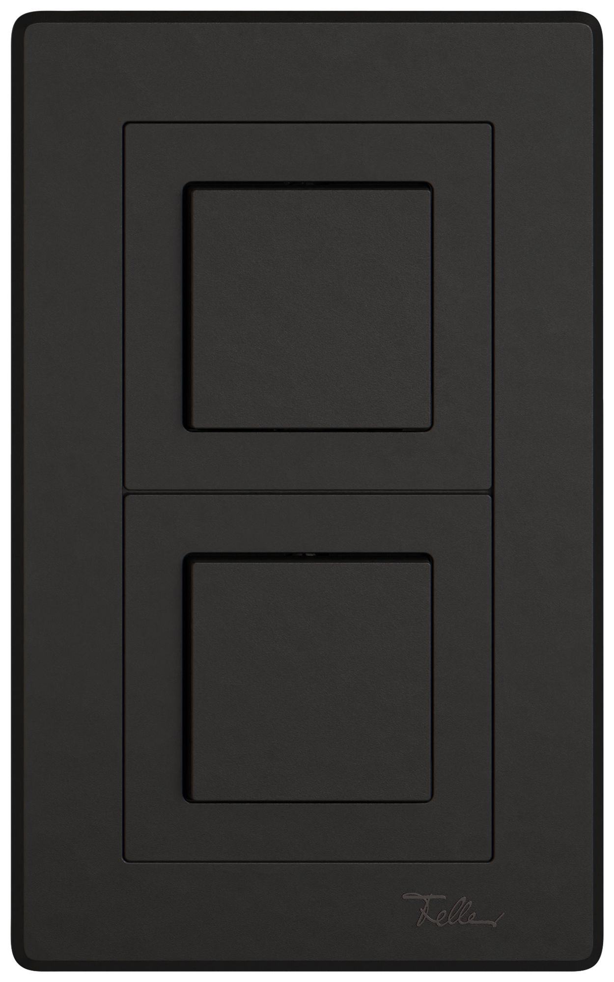 Combinazione INC EDIZIO.liv SNAPFIX® 2×1 156×96mm invertitore 1L+sch 3/1L nero