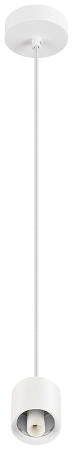 Pendelleuchte SLV VARYT E14 1×6W DIM Ø76×80mm weiss