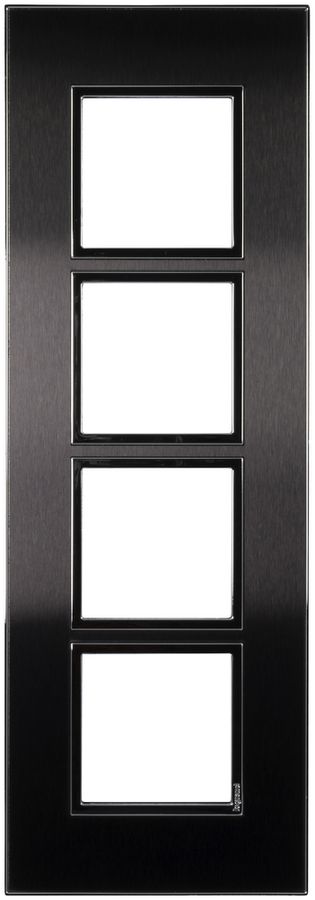 Telaio di copertura ATO 1×4 modulo, black brushed