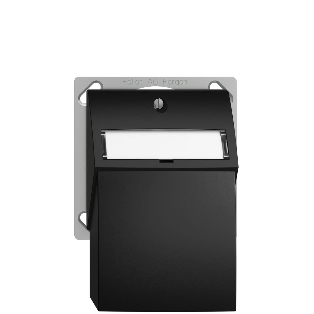 Kit d.montage INC Edue FM.TE, avec capot d.sortie droite, pour 2×Keystone, noir