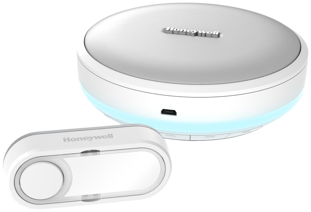 Funk-Gong Honeywell DCR315S 200m, mit Klingeltaster, Lichtring