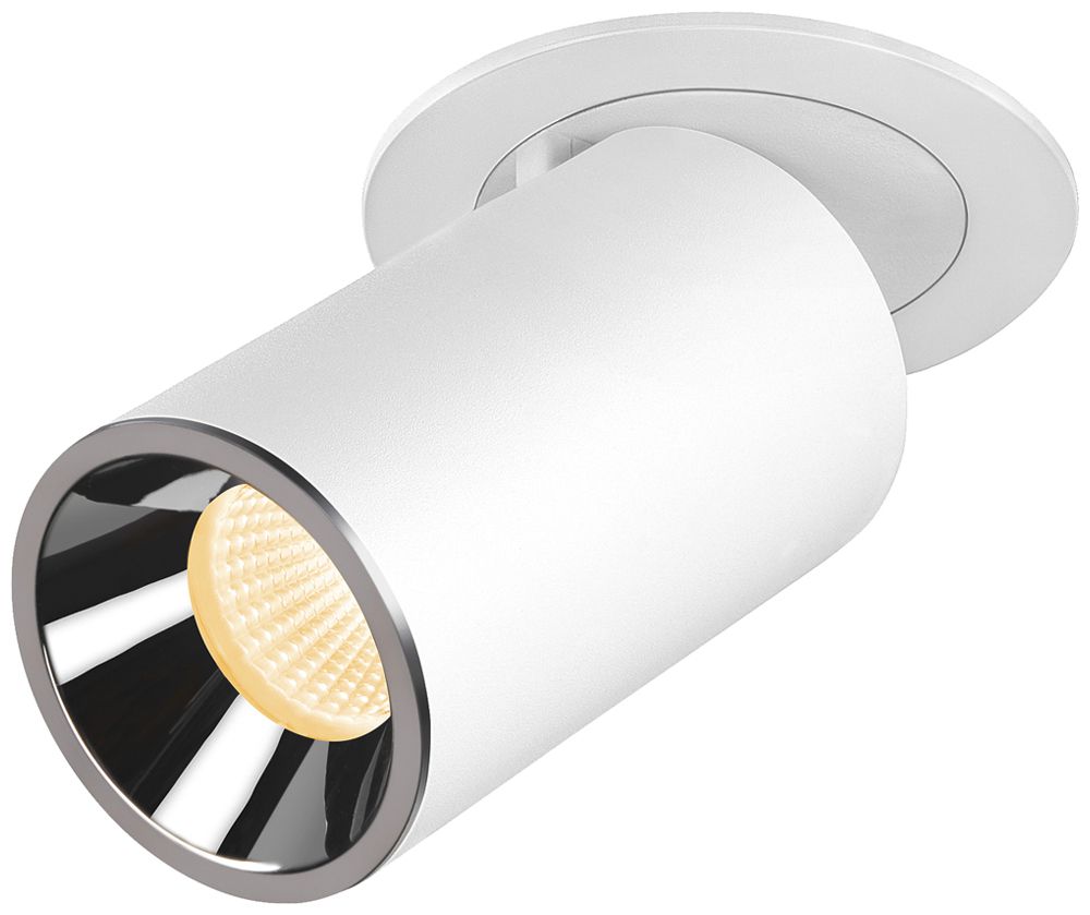 EB-LED-Spot SLV NUMINOS PROJECTOR M 17.5W 1550lm 930 55° Ø80×130mm ws/Cr