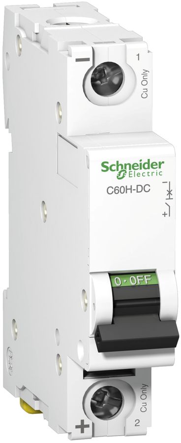 Disjoncteur Schneider Electric C60H-DC 1P 15A C