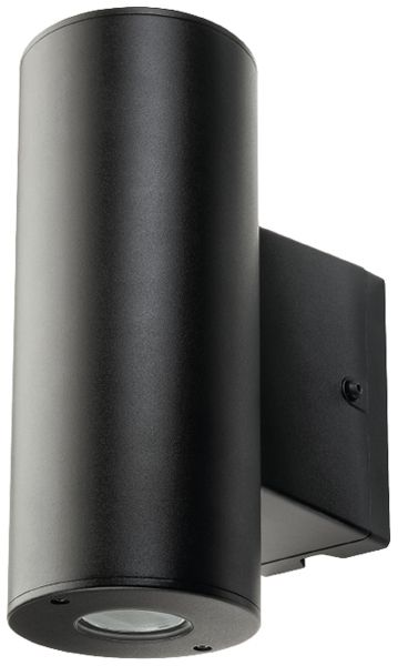 Applique LED SG Metro 28W 2010lm 3000K IP66 VAR Ø120×296mm noir