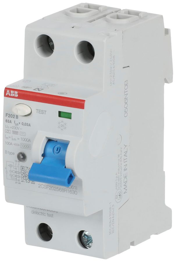 Disgiuntore SMISSLINE TP, 1LN, B, 8A, 40kA
