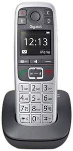 Téléphone sans fil Gigaset E560 14h mains libres CLIP argent