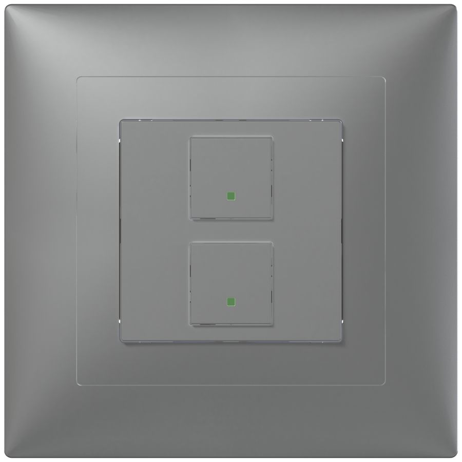 UP-Frontset B ABB SIDUS alu zu Sensor 1×free@home