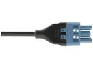Anschlussleitung Woertz 49343/C5 3×1.5mm² 250V 16A 6m bl Buchse-frei Cca