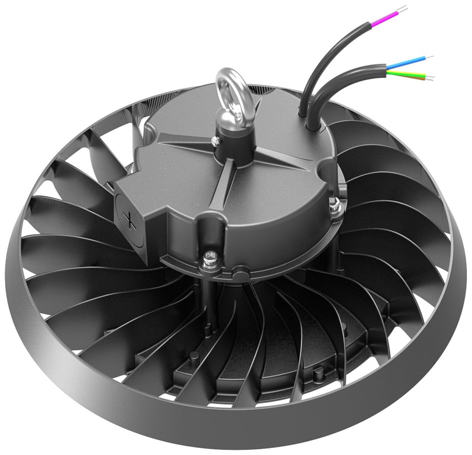 LED-Hallenstrahler ELBRO 100…200W 32800lm 3000…5000K IP65 Ø310×160mm sz