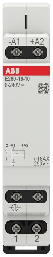 Schrittschalter ABB E260-16-10 1TE 8…240VUC/16A 4000W 1S