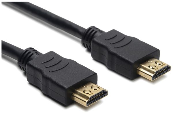 HDMI-Kabel 2.0b Ceconet 4K 18Gb/s 0.75m schwarz