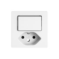 Montageset EDIZIO.liv SNAPFIX® f.Kombi.T13 1 Knopf m.Seitenlinse Shutter ws