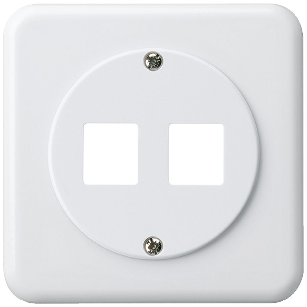 Kit frontale G HMS basico per 2 moduli bianco