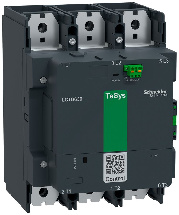 Leistungsschütz TeSys 100…250VAC/DC 3NO 1050A 630A 335kW 540A 315kW 1000V