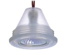 Downlight ELBRO GU5.3 35W Ø78mm transparent