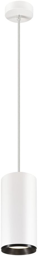 LED-Pendelleuchte SLV NUMINOS PD PHASE XL 36W 3760lm 4000K 36° weiss/schwarz
