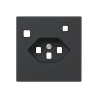 Frontset SIDUS Z/E zu FI-Steckdose T23 anthrazit