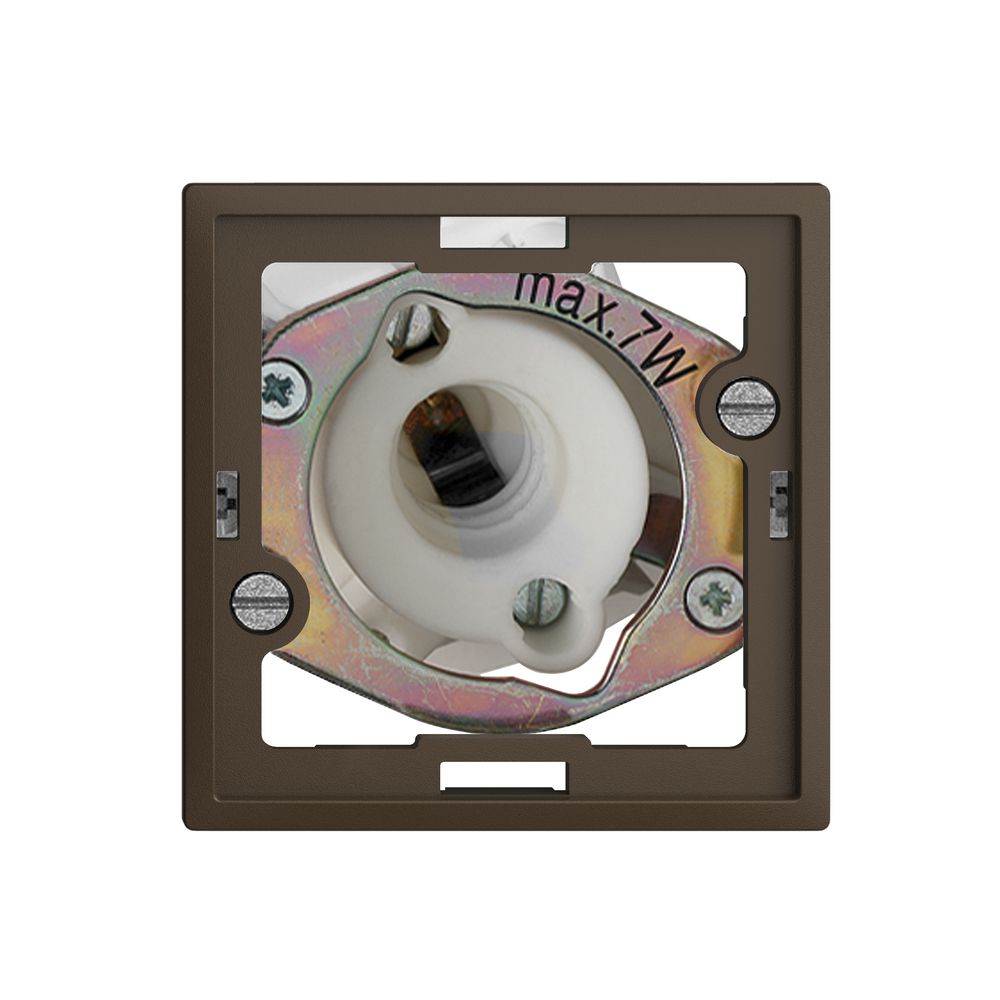 Lampada spia INC EDIZIOdue coffee 7W senza calotta piatta