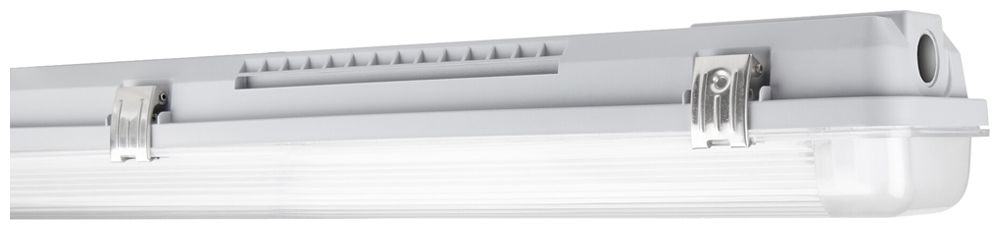 LED-Feuchtraumleuchte LEDVANCE DP 1500 2×G13 P65 1585×95×70mm grau