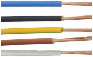 Filo TQ stagnato 0.5mm² bianco/rosso